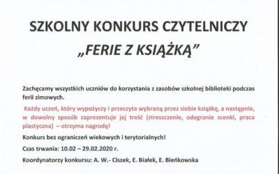 Szkolny konkurs czytelniczy.