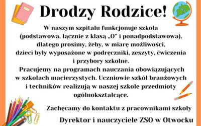 Drodzy Rodzice!