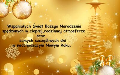 Serdeczne życzenia świąteczne składają wszyscy pracownicy szkoły  w Szpitaliku.