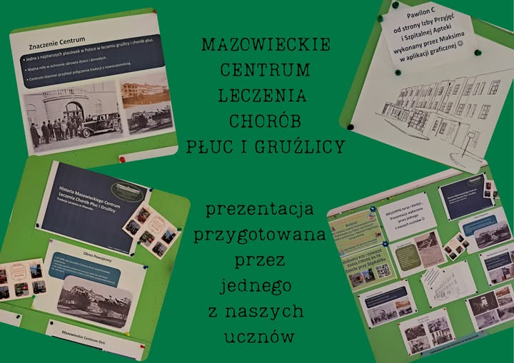 W ostatnim tygodniu zainteresowaliśmy się troszkę bardziej historią MCLCHIP, na terenie którego mieści się nasza szkoła… Oto gazetka powstała na podstawie prezentacji jednego z naszych uczniów. Dziękujemy!