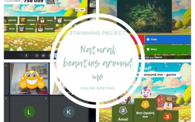 Międzynarodowy projekt eTwinning „Natural beauties around me”, którego nasza szkoła jest założycielem, powoli dobiega końca. W czwartek odbyliśmy już przedostatnie spotkanie online, podczas którego wspólnie nagrywaliśmy podcast.  Uczestnicy spotkania opowiadali po angielsku, co najbardziej podoba im się w ich miejscu zamieszkania. Najczęściej wymieniali elementy przyrody podkreślając ich piękno i wskazując, jakie możliwości spędzania czasu wolnego nam one dają. Zagraliśmy również w grę Kahoot!, która stanowiła podsumowanie wiedzy zdobytej na temat piękna przyrody krajów członkowskich i działań ukierunkowanych na jej ochronę. W tym miejscu pragniemy bardzo podziękować naszemu pacjentowi – Piotrkowi, który godnie reprezentował naszą szkołę podczas spotkania.