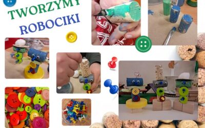 Niedziela oprócz spacerków z grą terenową przyniosła nam majsterkowanie. Zobaczcie jak powstają robociki … #szkolneprojektytechniczne