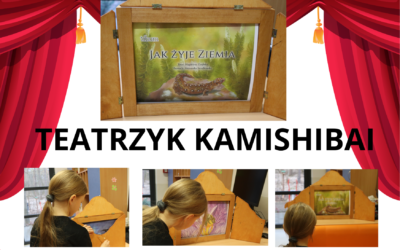 W sobotnie popołudnie był ciąg dalszy tygodniowej edukacji przyrodniczo – ekologicznej z okazji Światowego Dnia Wody.  Otworzył się przed nami obrazkowy teatrzyk Kamishibai z poetycką opowieścią ,,Jak żyje Ziemia”. Opowieść ta w pięknych obrazach i prostym tekście ukazuje roczną cykliczność przyrody.