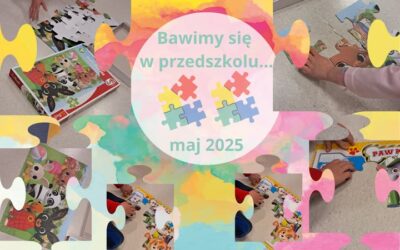 O ulubionych bohaterach bajek można opowiadać, można je rysować, kolorować a nawet układać z nimi puzzle.