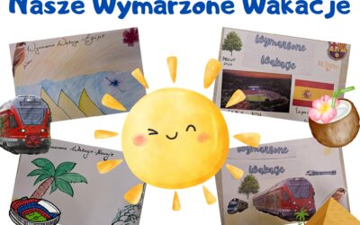 Czy marzycie już o wakacjach i podróżowaniu? Sobotnie popołudnie minęło nam na przelewaniu naszych wakacyjnych marzeń na papier – o to podróże i aktywności o jakich marzą nasi uczniowie 🐦🌸☀️🍹🚄🚂🏝🐫…