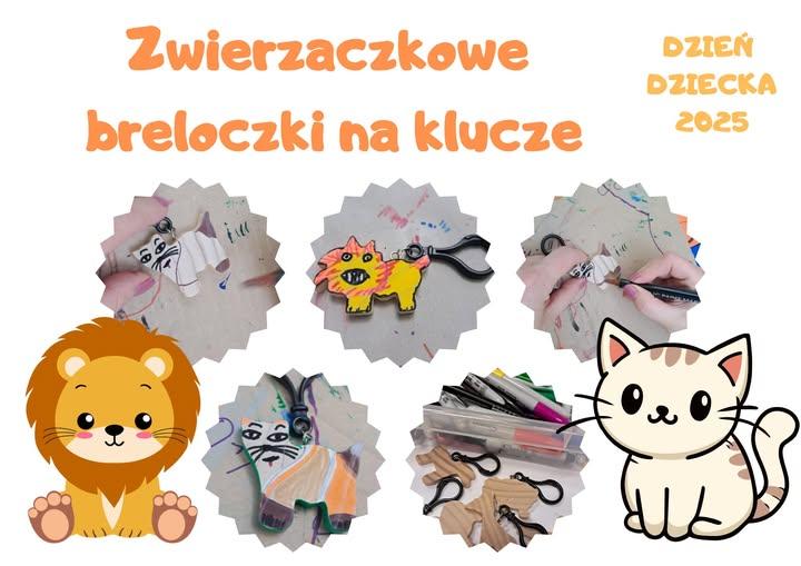 Kto dziś miał ochotę na przygotowanie sobie zwierzaczkowego breloczka – miał taką szansę. Powstał 😼 i dziki 😼! 😁