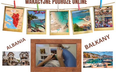 Wakacje trwają, upały też, dlatego w Szpitaliku podróżujemy online.  Dziś odwiedziliśmy Egipt i Albanię na specjalne życzenie Julki.  To piękne kraje.  Podczas warsztatów podróżniczych nie tylko oglądamy ciekawe miejsca, ale także poznajemy zasady bezpiecznego podróżowania, oraz jak zamykać tak cudowne wspomnienia w foto książkę, zdjęcia czy fotograficzne albumy. Innowacja ,,Świat wokół nas – Podróże kształcą”.