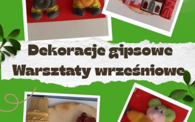 Wśród ostatnich uczestników naszych gipsowych warsztatów byli, jak widać poniżej,  miłośnik straży pożarnej 🙂 i lubiąca szczegóły artystka!
